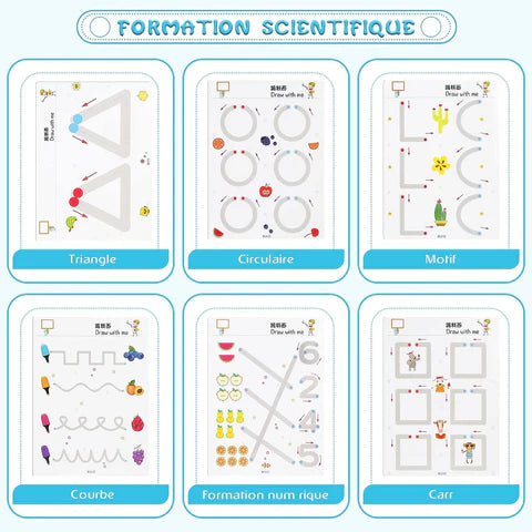 Cahier De Traçage Réutilisable / GRAND FORMAT - Sitaris®