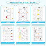 Charger l&#39;image dans la galerie, Cahier De Traçage Réutilisable / GRAND FORMAT - Sitaris®
