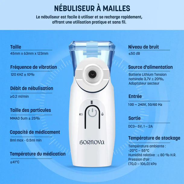 Nébuliseur Portable - Sitaris